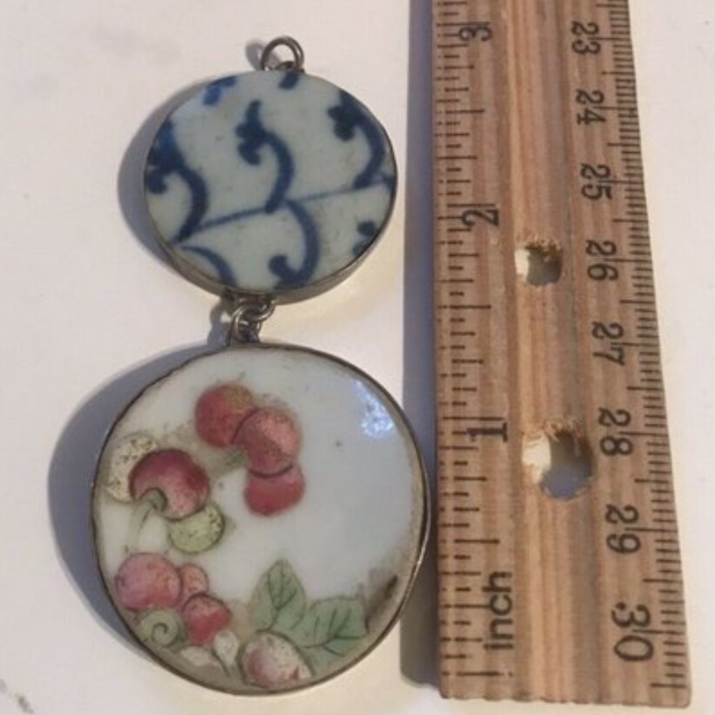 Vintage Cottagecore Sterling Silver .925 Pendant